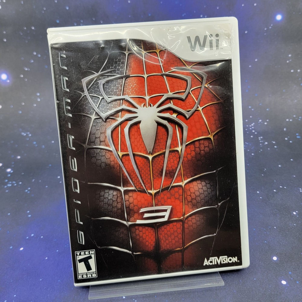 Spider-Man 3 Nintendo Wii Game Activision Marvel CIB Complete Manual
